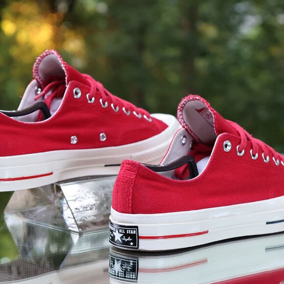 Converse Chuck 70 Ox Heritage Court Low Top Gym Red Men’s Size 11 - Picture 11 of 13